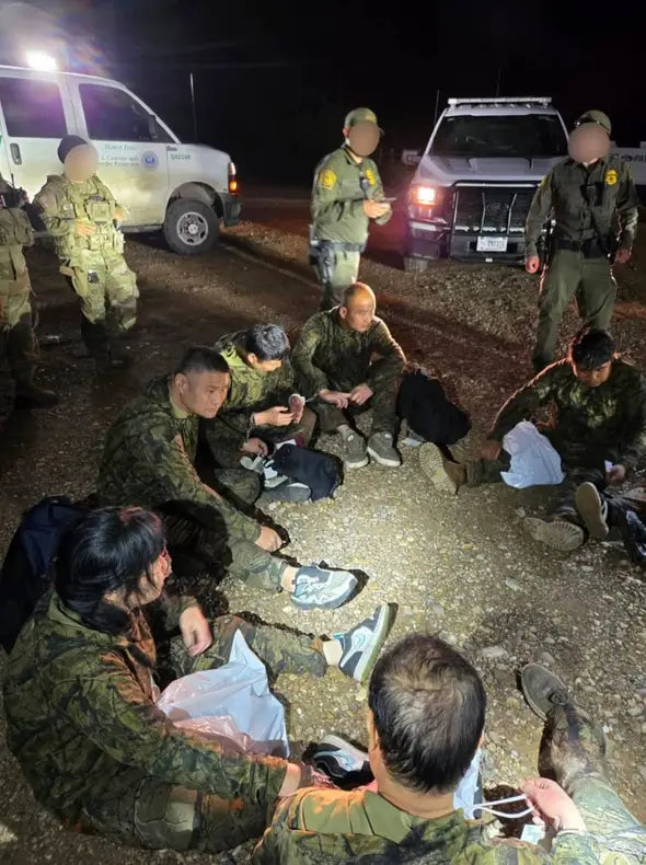 Texas Authorities Apprehend Six Chinese Nationals Among Group of Illegal Immigrants Near Eagle Pass