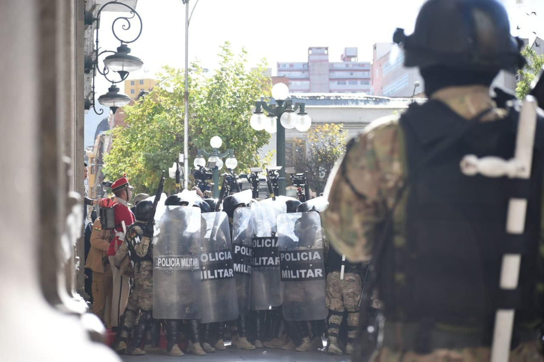 Bolivian general arrested after apparent failed coup attempt