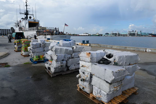 U.S. Coast Guard Offloads $96 Million in Interdicted Narcotics in Port Everglades