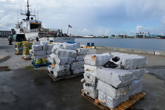 U.S. Coast Guard Offloads $96 Million in Interdicted Narcotics in Port Everglades