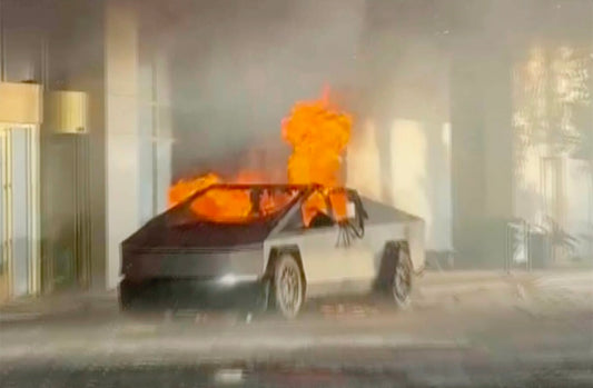 Tesla Cybertruck Explosion Outside Trump Hotel Investigated as Potential Terrorism, Driver Identified as Army Special Forces Soldier