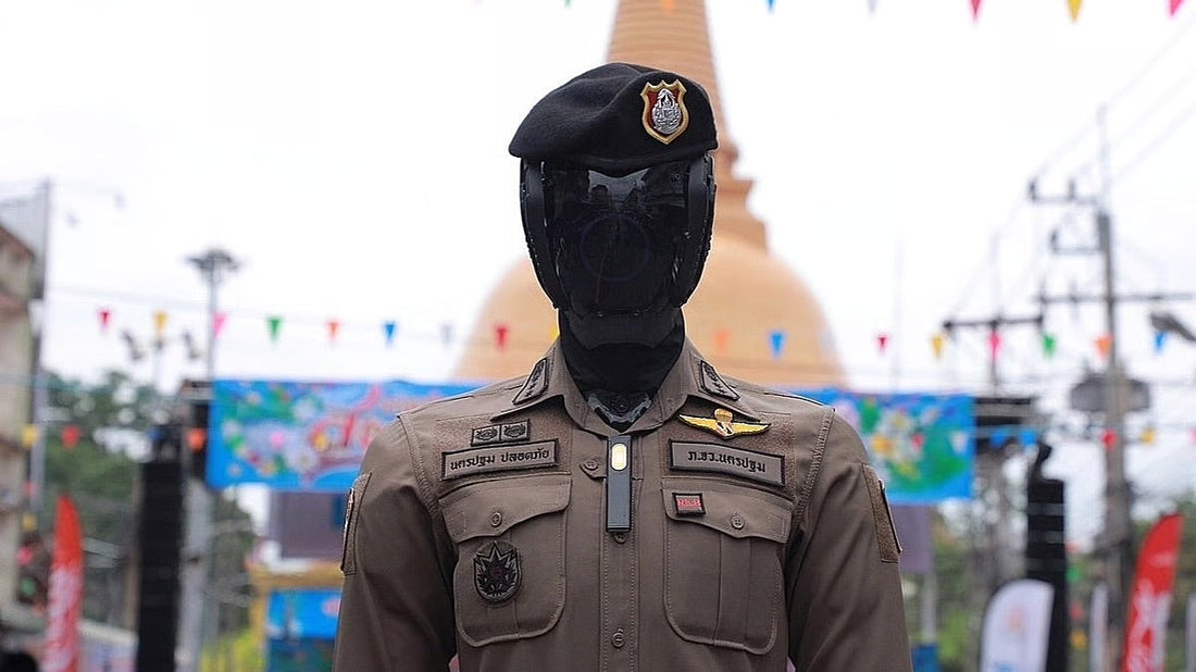 Thailand Debuts First AI-Powered Police Robot at Songkran Festival