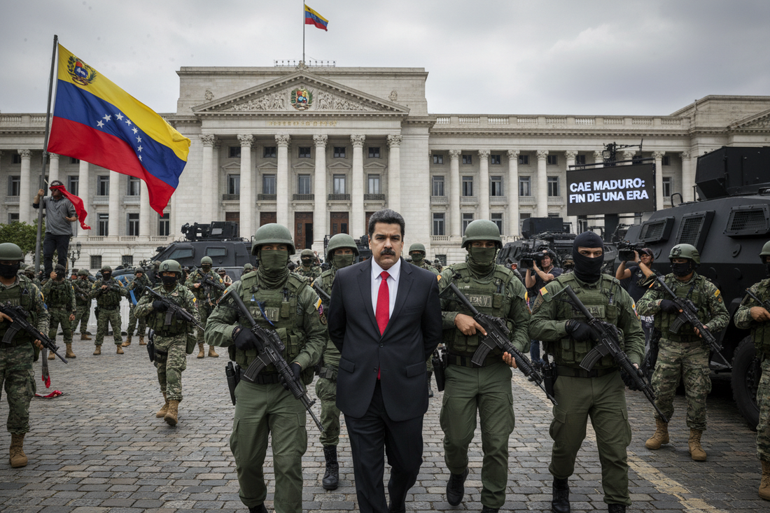 US Military Strikes Venezuela, Announces Capture of President Nicolás Maduro