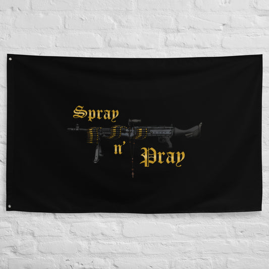 Spray n' Pray Flag